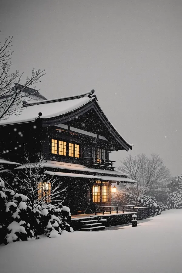 雪国之夜