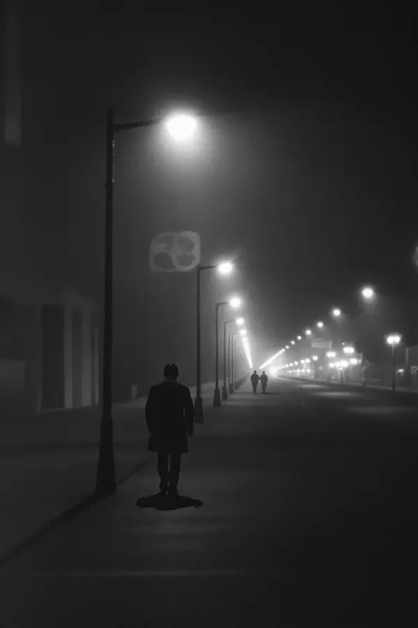 冬夜漫游